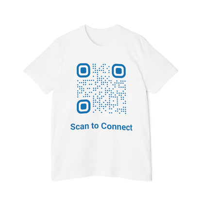 Custom LinkedIn QR Code T-Shirts - Professional Networking Apparel | Techie Tees | Usha Creations