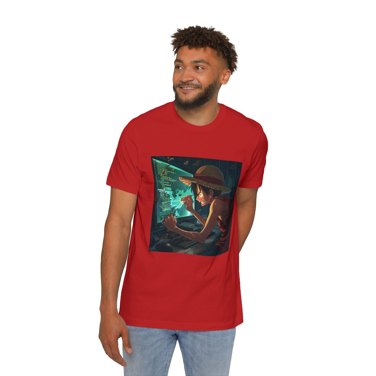 Luffy Bug Puncher Tee – Debugging Master Edition