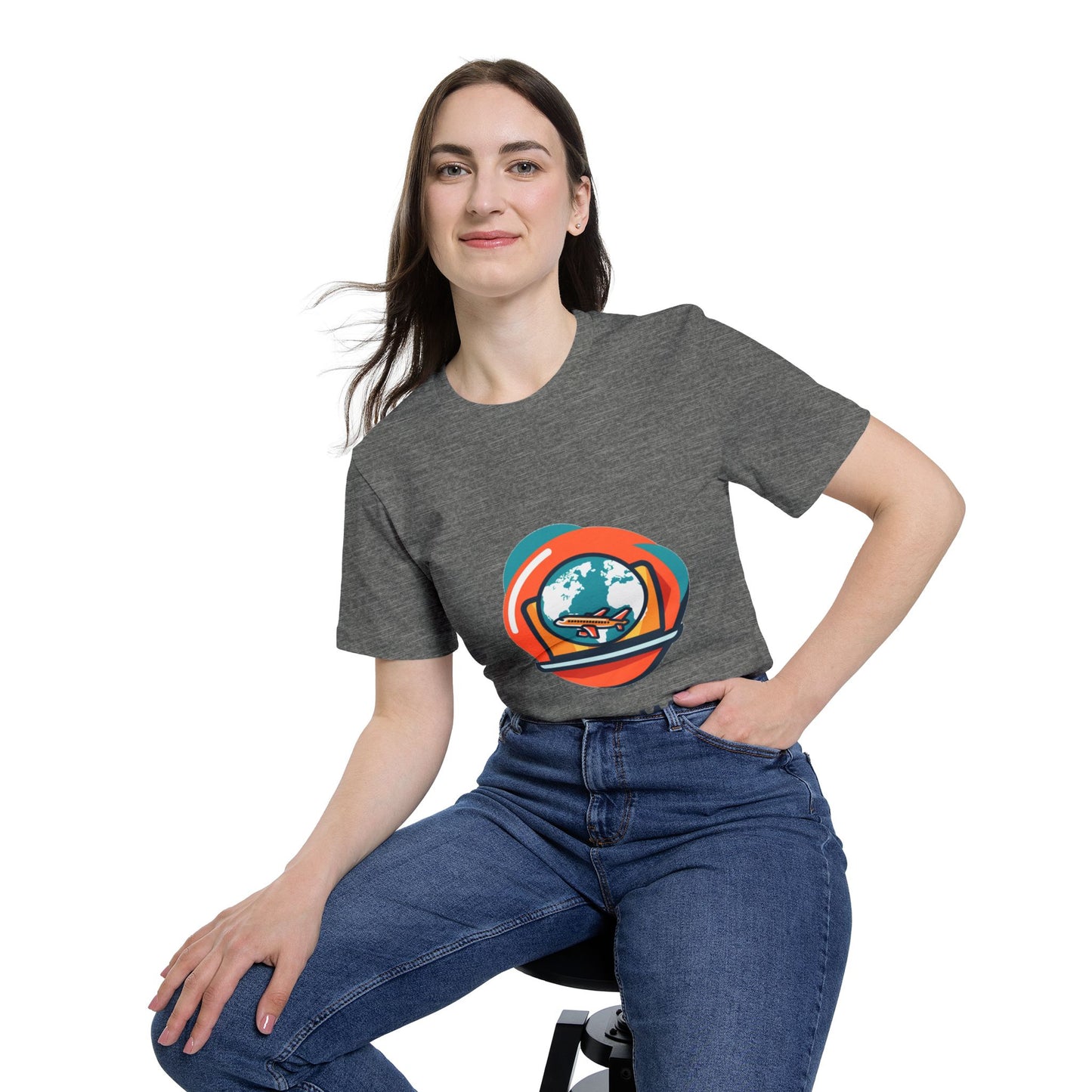 Remote Worker Tech-Themed T-Shirt