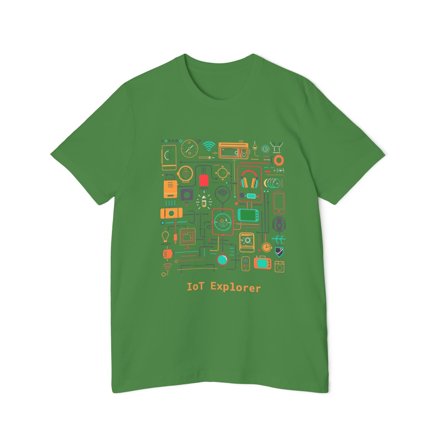 IoT Explorer Tech-Themed T-Shirt | Connected Devices Graphic Tee