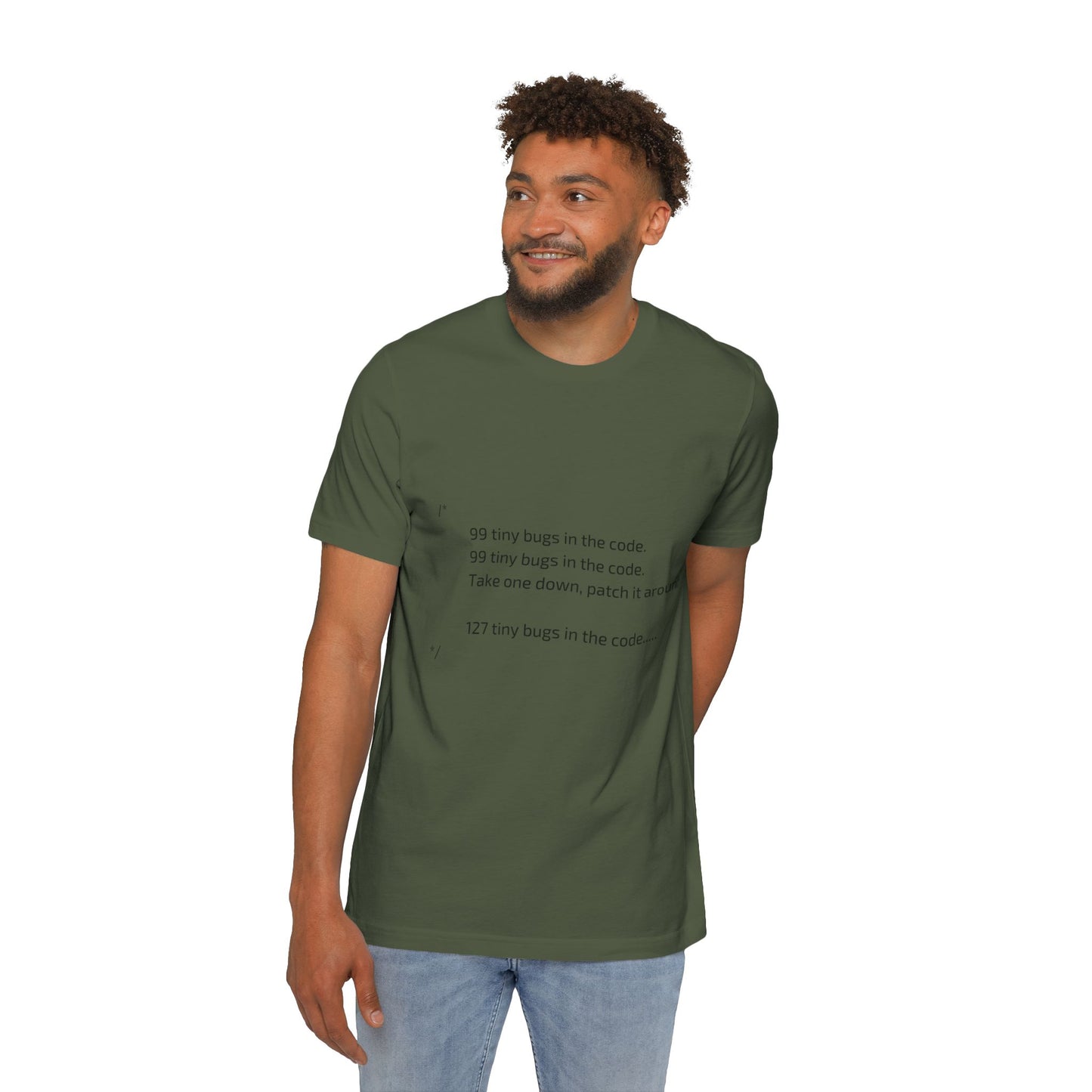 99 Tiny Bugs in the Code Developer T-Shirt | Funny Programmer Tee