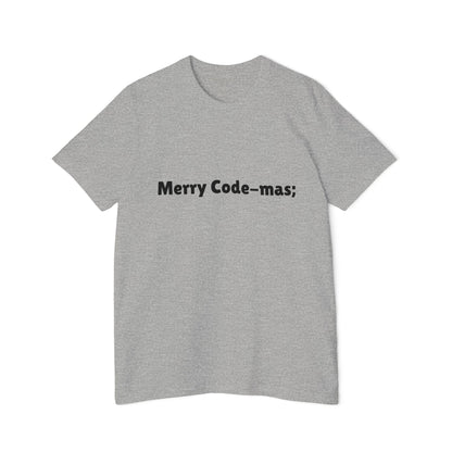 Merry Code-mas Programming T-Shirt | Funny Developer Christmas Gift 2024 | Perfect Coder Secret Santa Gift | Usha Creations