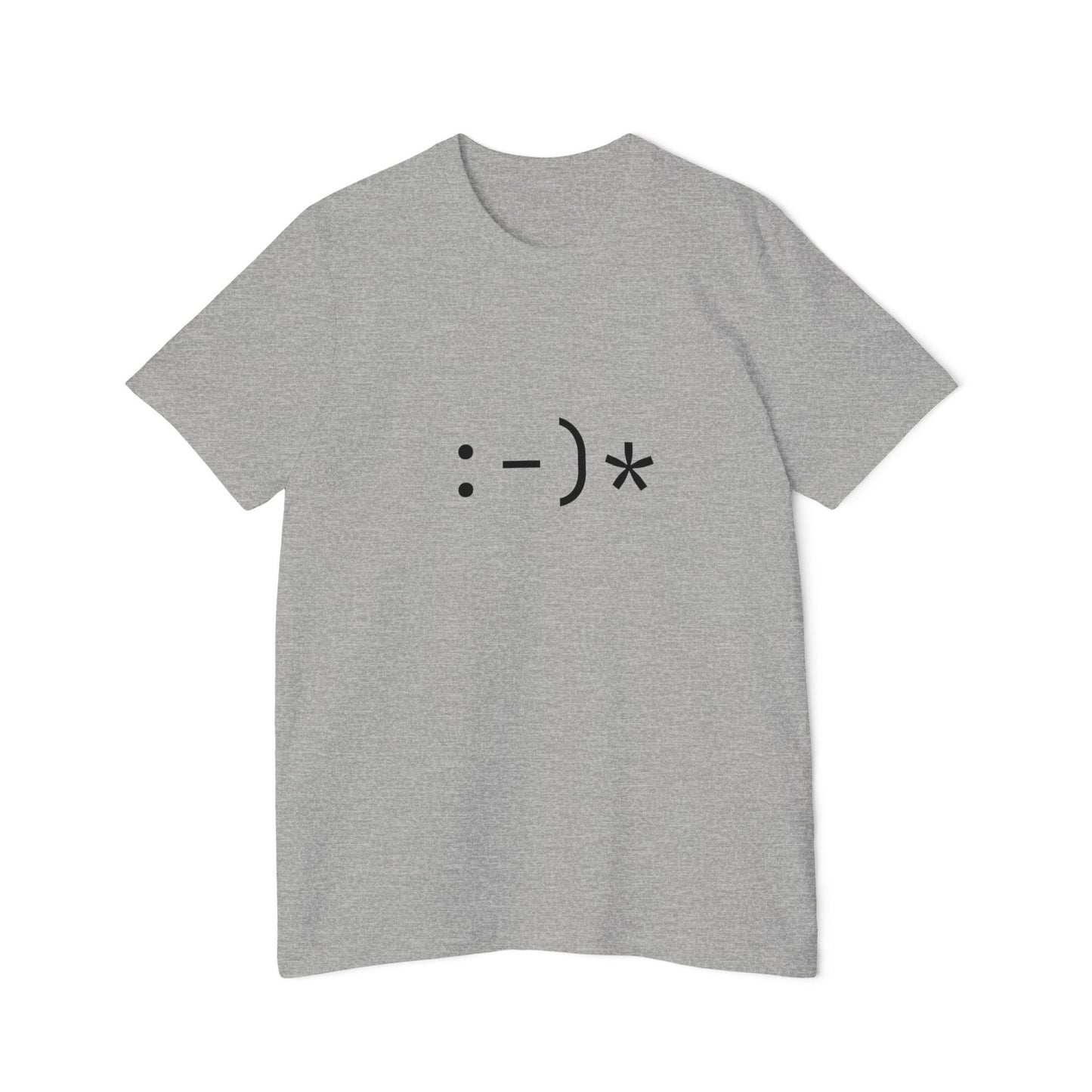 ASCII Star Smiley T-Shirt | Retro Chat Emoticon 2024 | Classic Internet Art Gift | Vintage Online Culture | Usha Creations