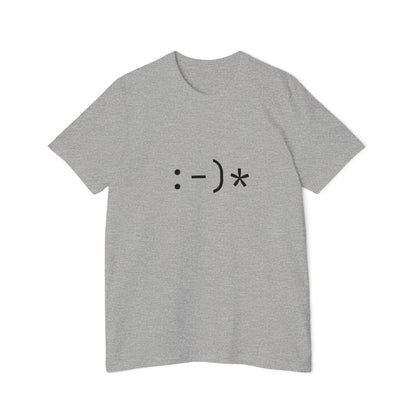 ASCII Star Smiley T-Shirt | Retro Chat Emoticon 2024 | Classic Internet Art Gift | Vintage Online Culture | Usha Creations