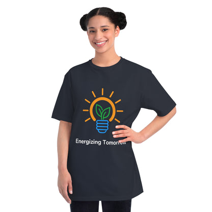 Energizing Tomorrow Tee | Green Tech Transition Shirt | Usha Creations