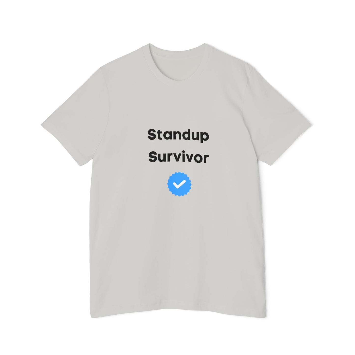 Standup Survivor | Funny Developer T-Shirt for Agile Meetings | Usha Creations