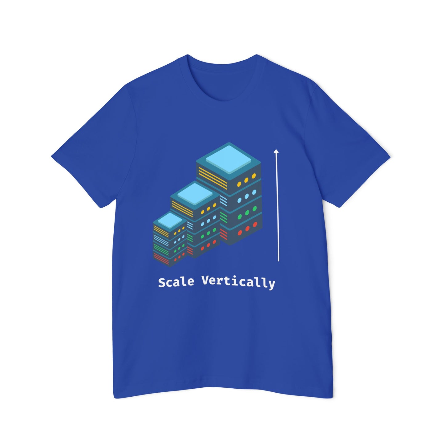 Scale Vertically | System Design T-Shirt | Interview Series Tee | Usha Creations