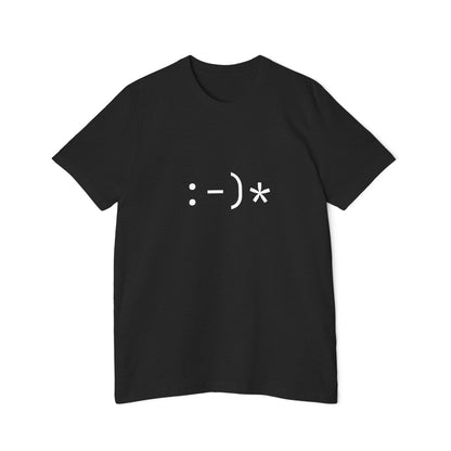 ASCII Star Smiley T-Shirt | Retro Chat Emoticon 2024 | Classic Internet Art Gift | Vintage Online Culture | Usha Creations