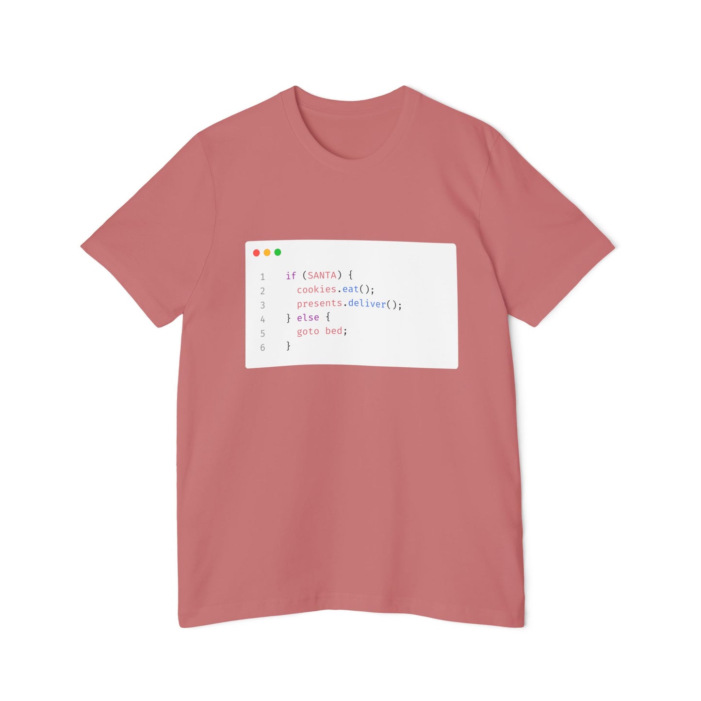 Christmas Code T-Shirt | Developer Holiday Logic 2024 | Programming Santa Humor | Tech Winter Gift | Usha Creations