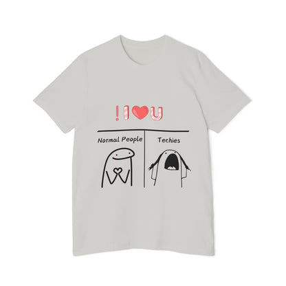 Flork Meme Programmer Logic Love Humor Tech T Shirt | Coding Syntax Meme Tees | Usha Creations