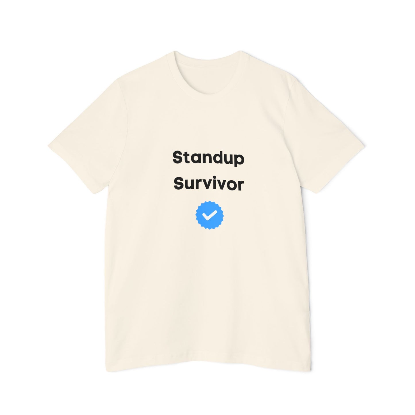 Standup Survivor | Funny Developer T-Shirt for Agile Meetings | Usha Creations