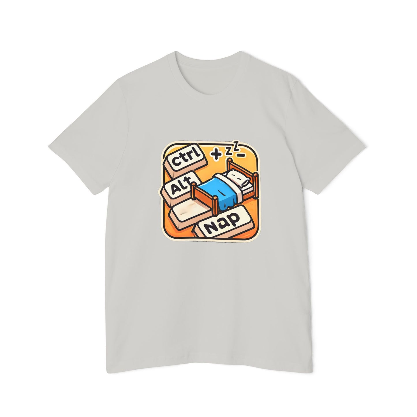 Ctrl+Alt+Nap Tech-Themed T-Shirt