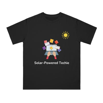 Solar-Powered Techie Tee | Eco-Friendly Coder Shirt | Usha Creations