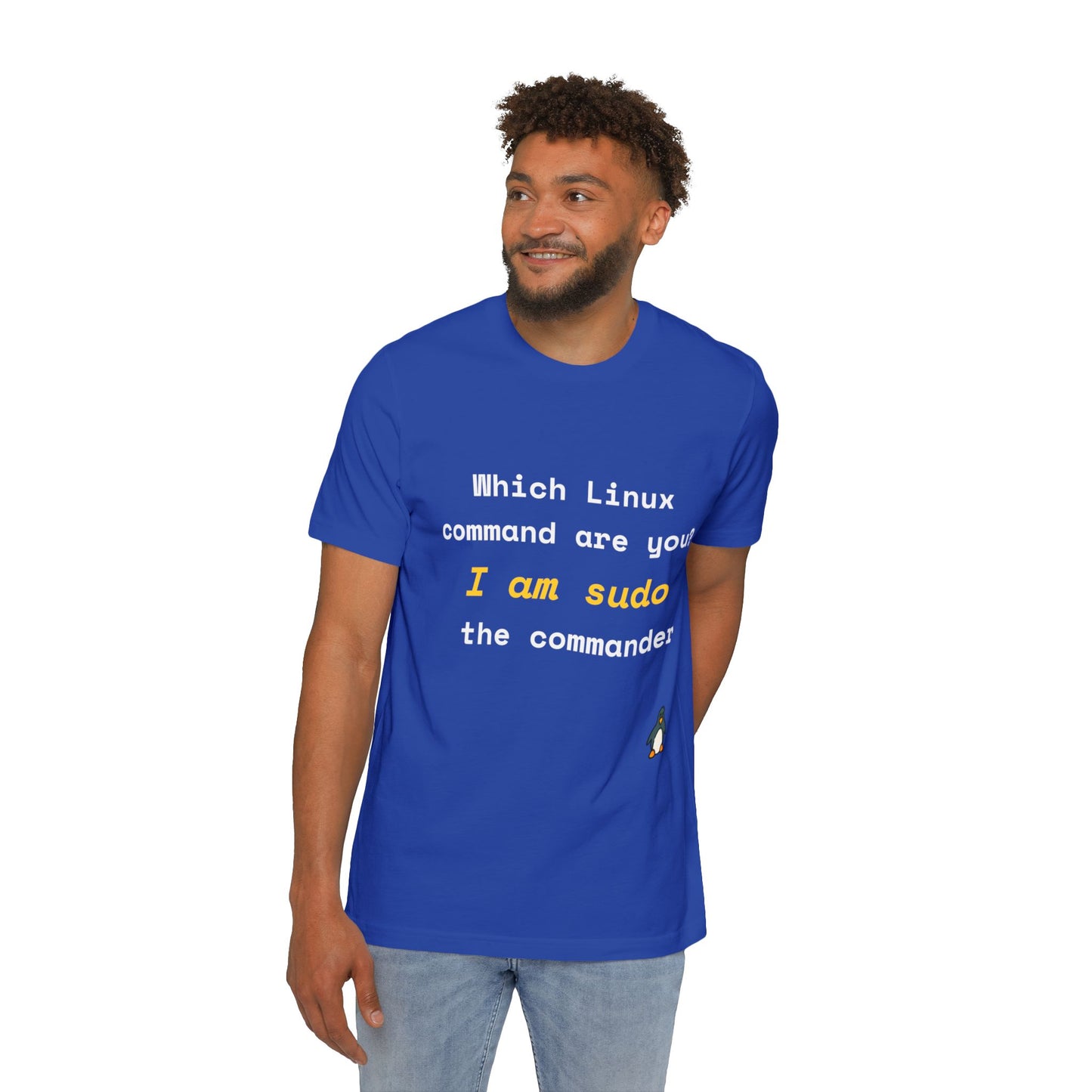 Which Linux Command Are You? I Am sudo - The Commander | Funny Linux T-Shirt | Usha Creations