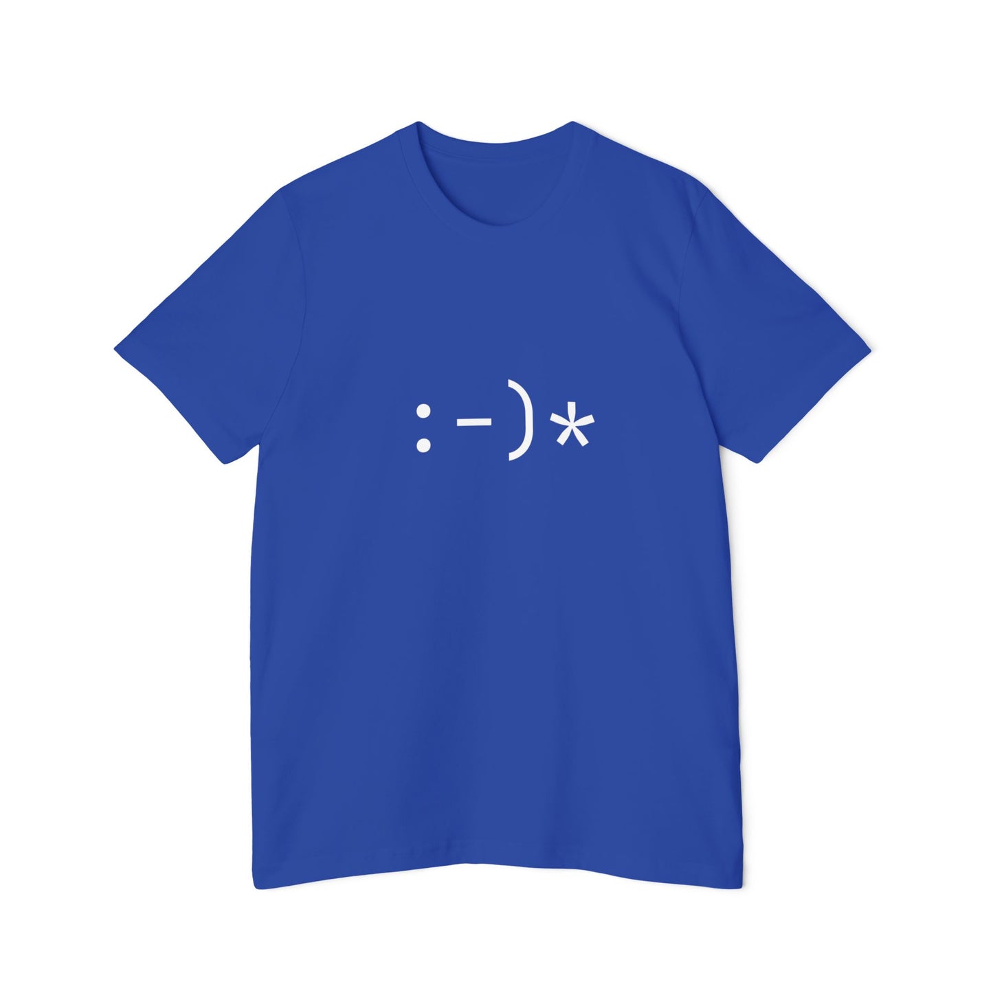 ASCII Star Smiley T-Shirt | Retro Chat Emoticon 2024 | Classic Internet Art Gift | Vintage Online Culture | Usha Creations