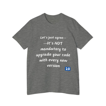 Version Update Resistance T-Shirt | Funny Developer Meme Gift | Programming Humor Tee | Usha Creations