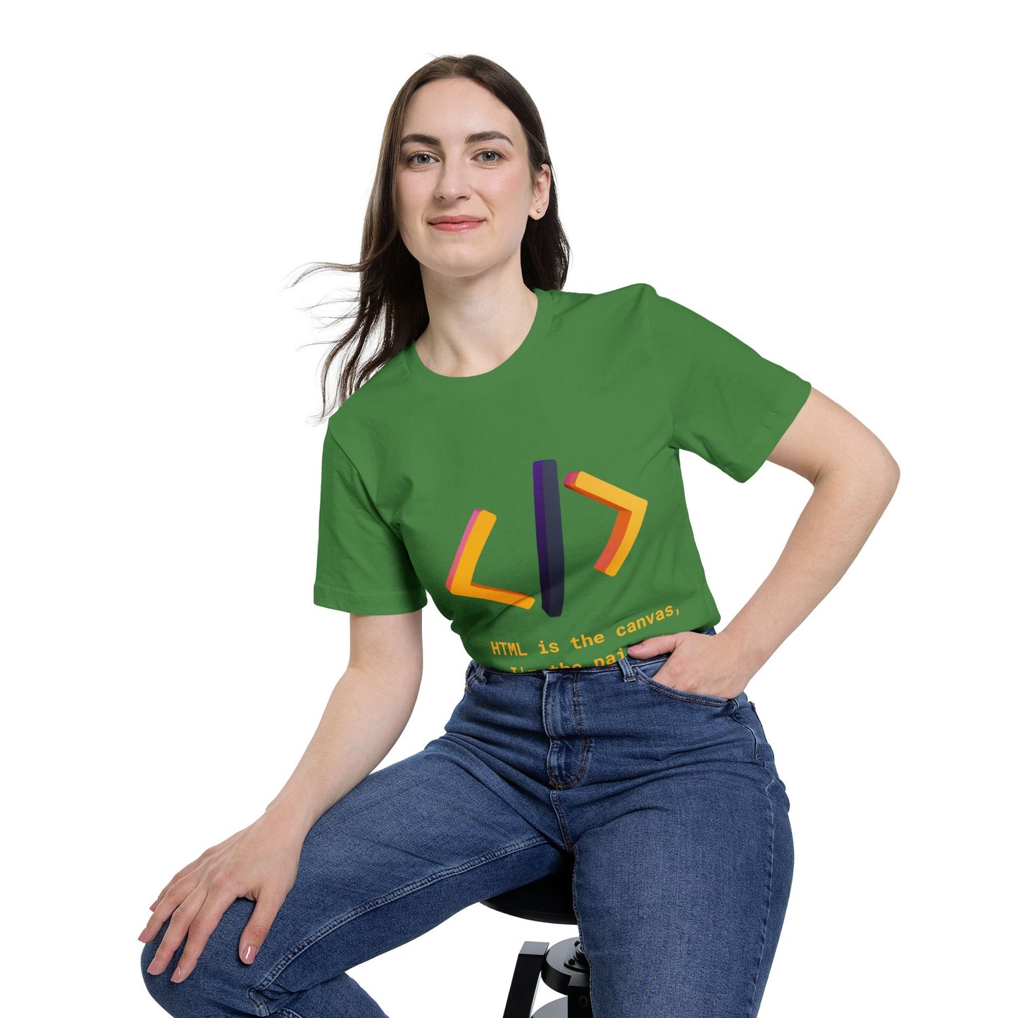 HTML Canvas Painter T-Shirt