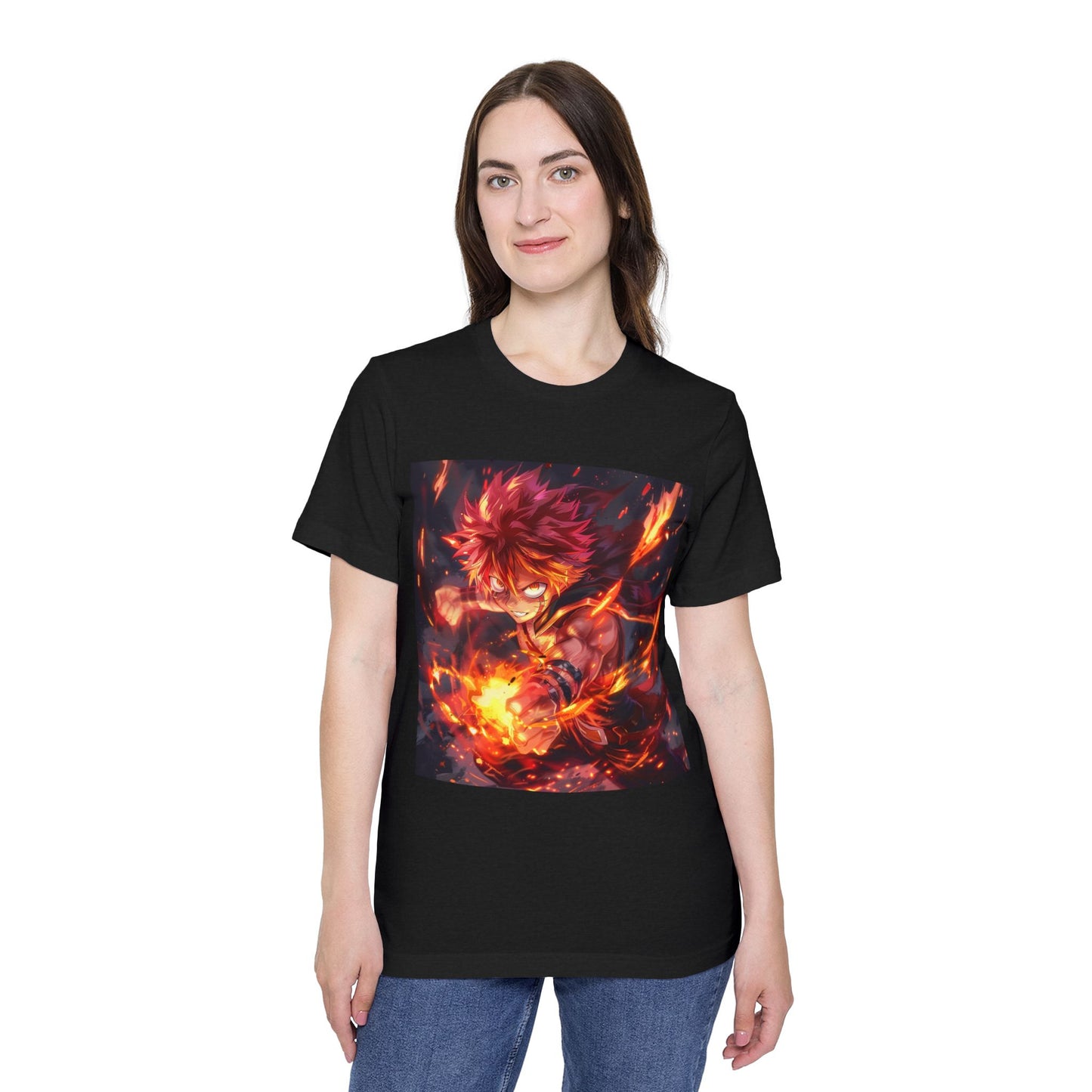 Natsu’s Fiery Blaze Tee – Flame Dragon Edition