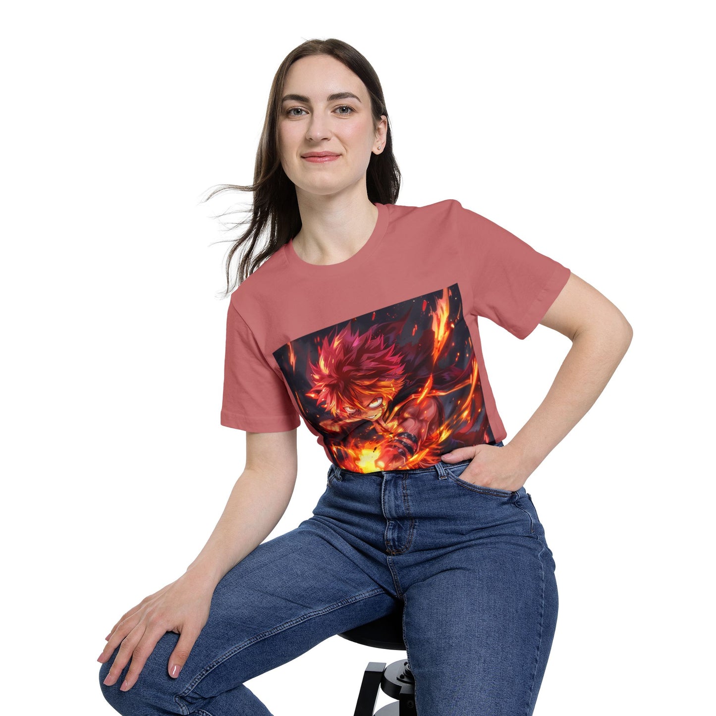 Natsu’s Fiery Blaze Tee – Flame Dragon Edition