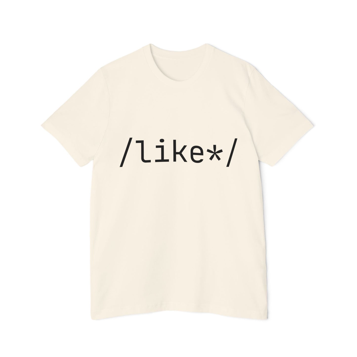 Regex Like T-Shirt | Infinite Like Pattern 2024 | Social Dev Humor | Tech Social Gift | Usha Creations