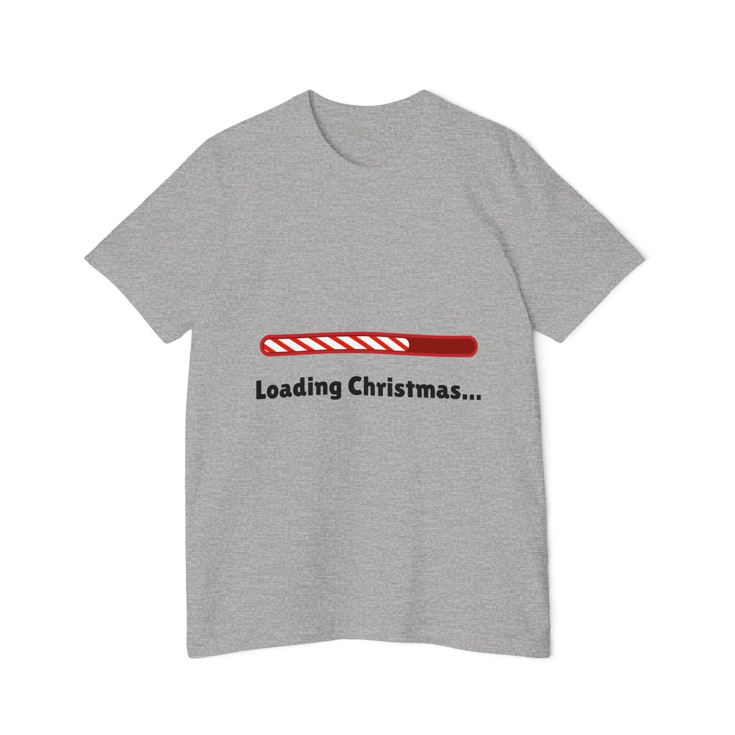 Loading Christmas Progress Bar Programmer Gift T-Shirt | Funny Tech Christmas Present | Perfect Coding Gift | Usha Creations