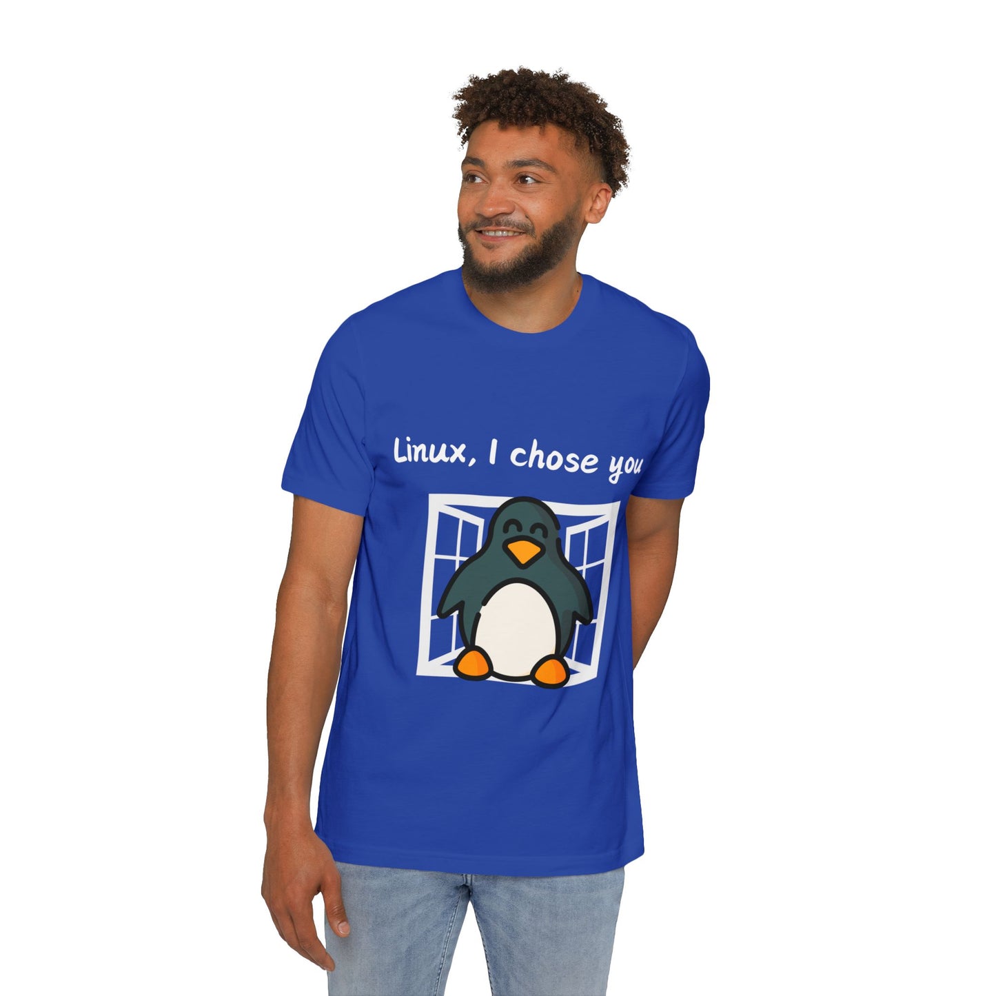 Linux vs Windows OS Choice Humor T Shirt | Tech Geek Meme Tees | Usha Creations