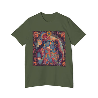 Divine Love Radha Krishna T-Shirt | Spiritual Design