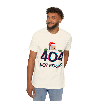 404 Santa Not Found T-Shirt | Funny Web Developer Christmas Gift 2024 | Programmer Holiday Present | Usha Creations