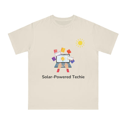 Solar-Powered Techie Tee | Eco-Friendly Coder Shirt | Usha Creations