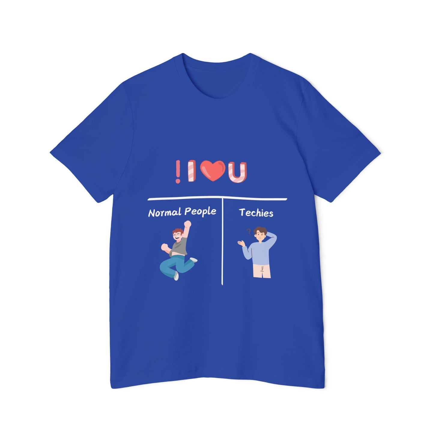 Programmer Logic Love Humor Tech T Shirt | Coding Syntax Meme Tees | Usha Creations