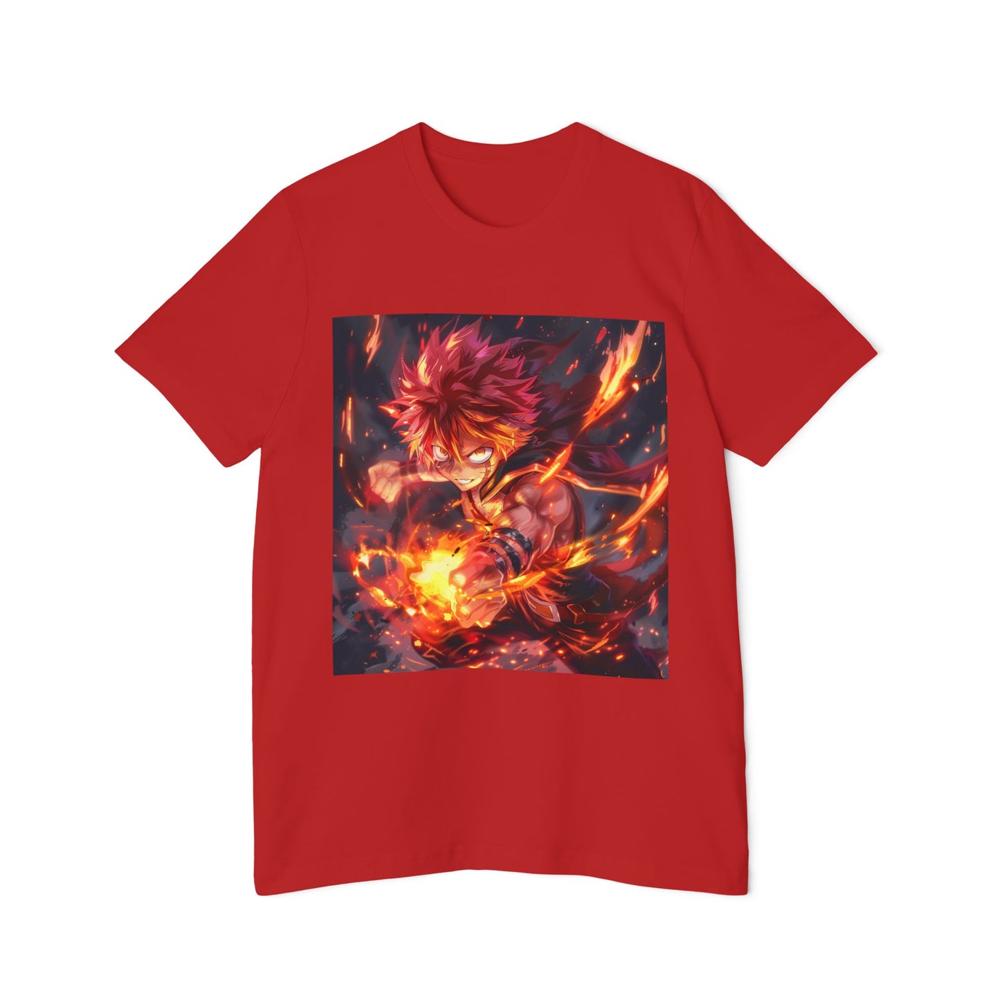 Natsu’s Fiery Blaze Tee – Flame Dragon Edition