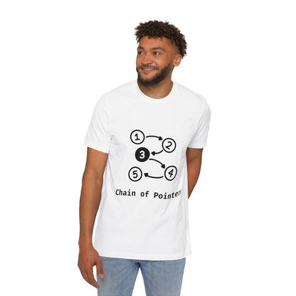 Chain of Pointers | Linked List T-Shirt | Data Structures Tee | Usha Creations