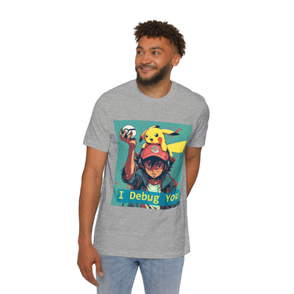 Ash’s Pokécode Tee – I Debug You! Edition