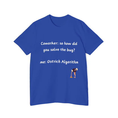 Debug Ostrich T-Shirt | Bug Fixing Pattern 2024 | Programming Problem Humor | Usha Creations