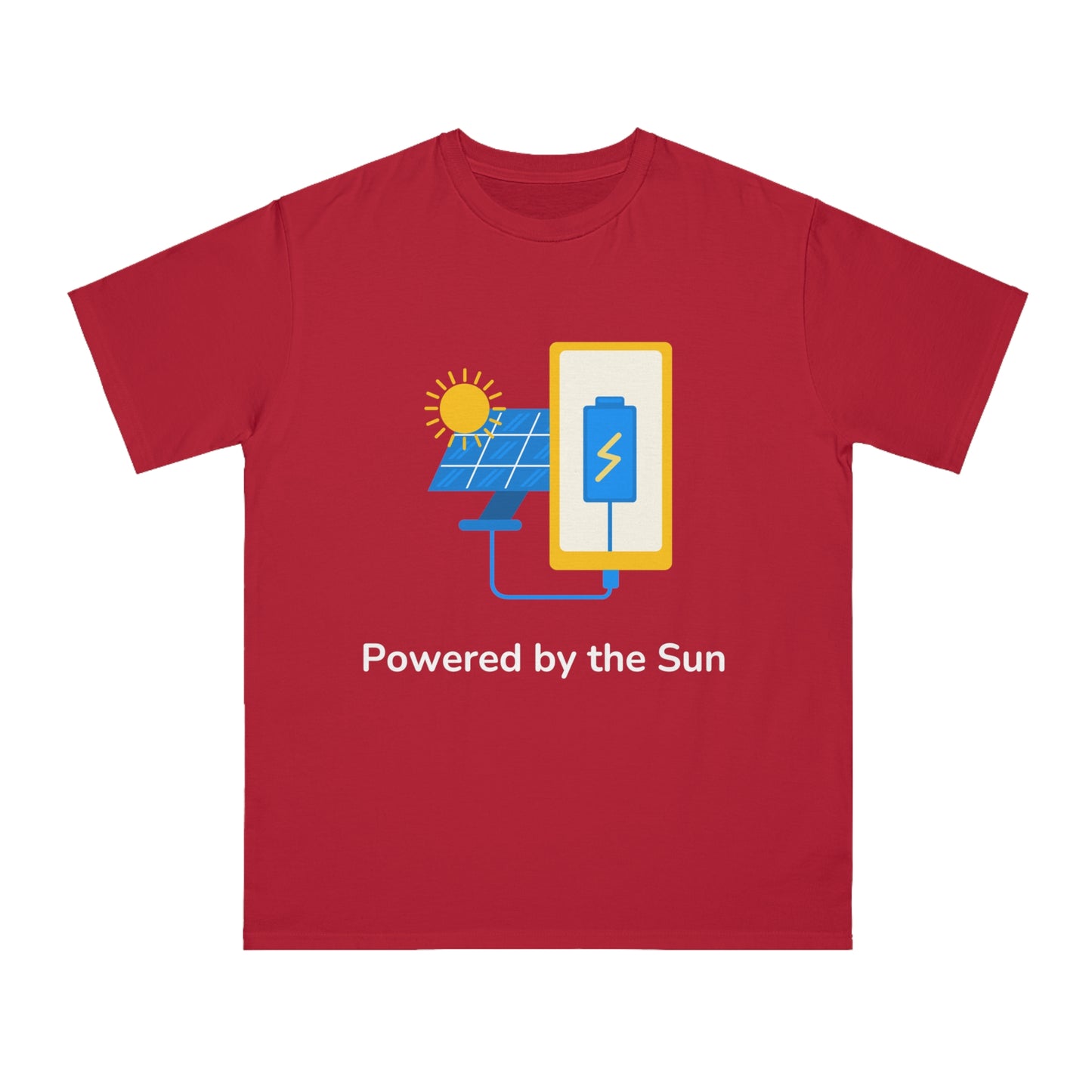 Solar Powered Phone Tee | Eco Tech Energy Shirt | Usha Creations