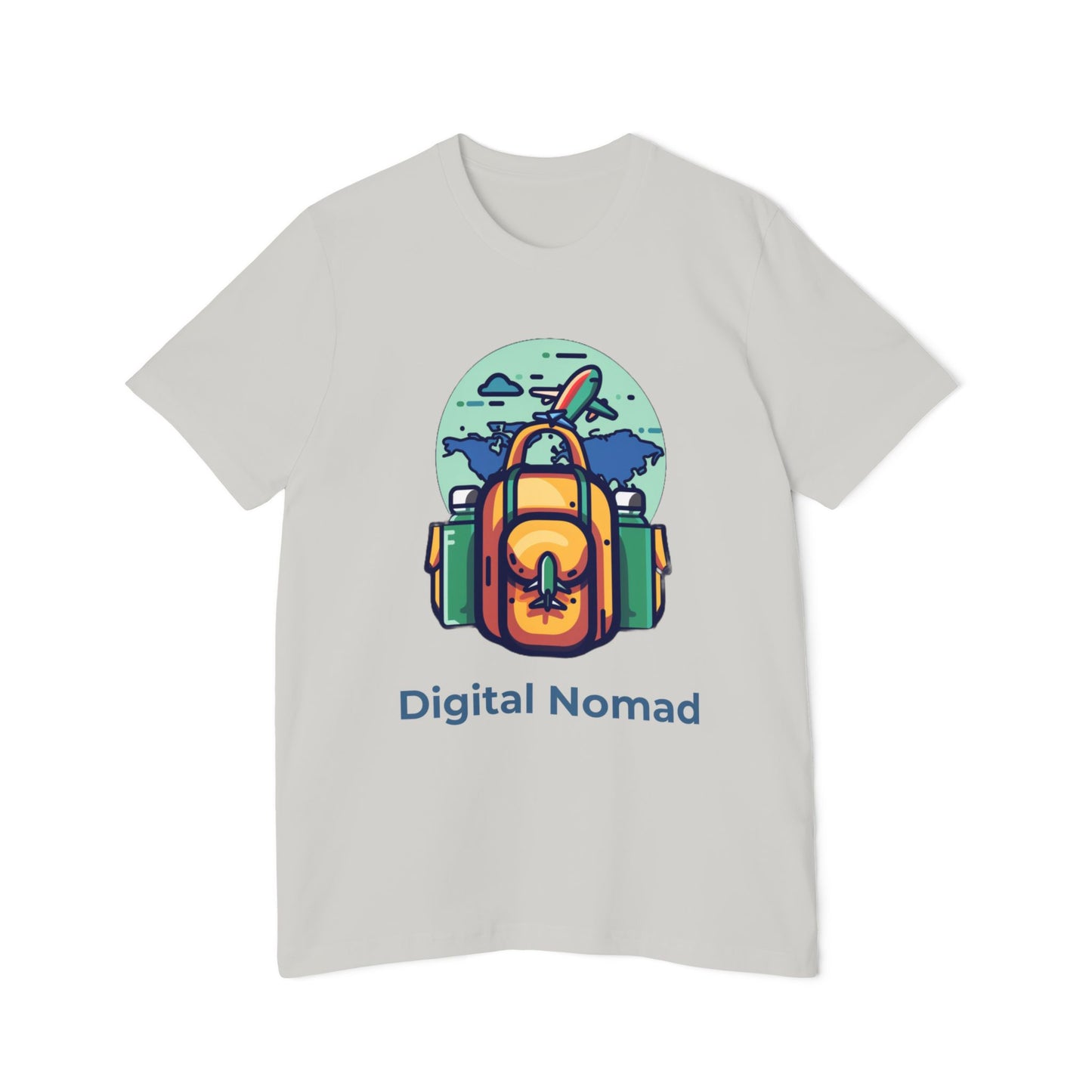 Digital Nomad Tech-Themed T-Shirt