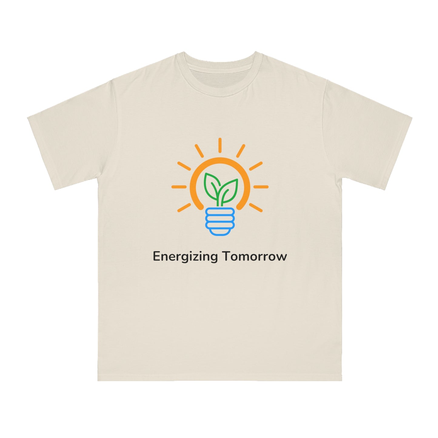 Energizing Tomorrow Tee | Green Tech Transition Shirt | Usha Creations