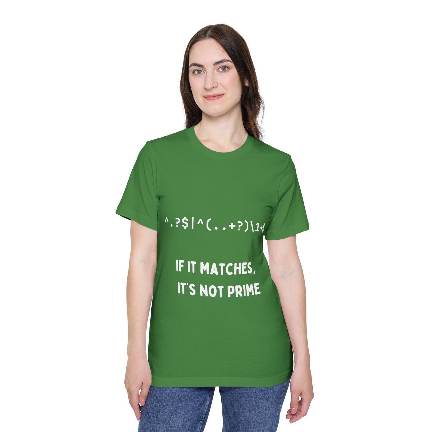 Regex Prime T-Shirt | Math Developer Pattern 2024 | Programming Algorithm Humor | Usha Creations