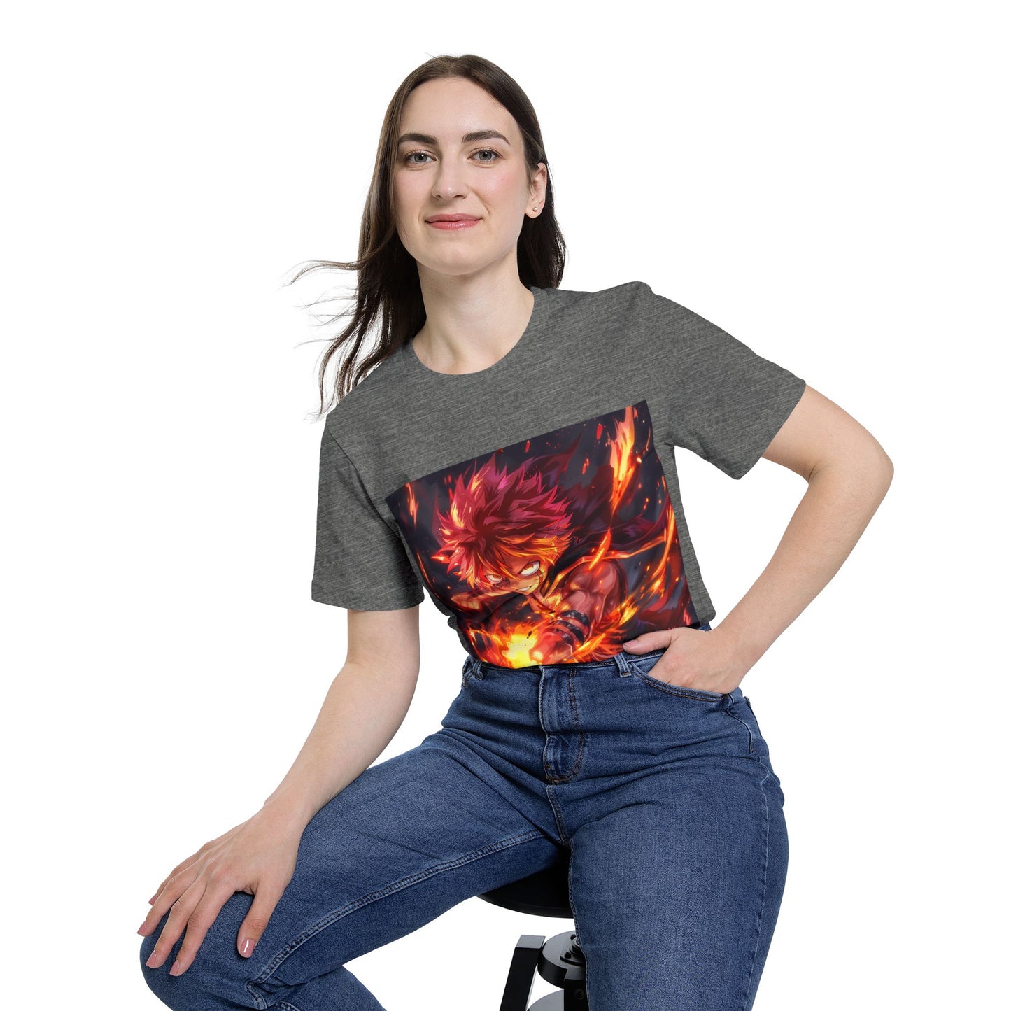 Natsu’s Fiery Blaze Tee – Flame Dragon Edition