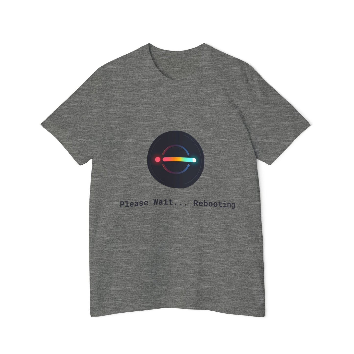 Please Wait… Rebooting Tech-Themed T-Shirt