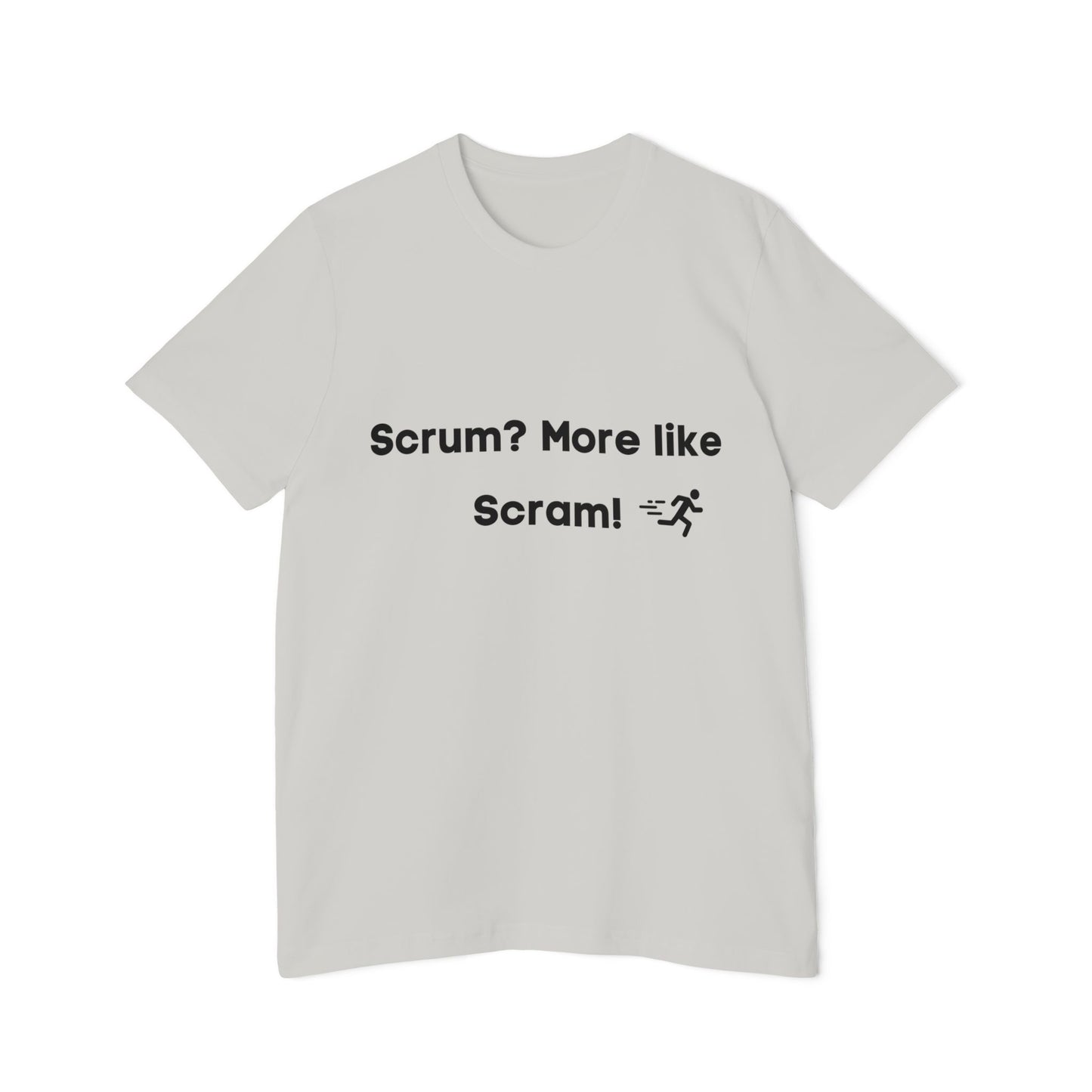 Scrum? More Like Scram! | Funny Agile Developer T-Shirt | Usha Creations