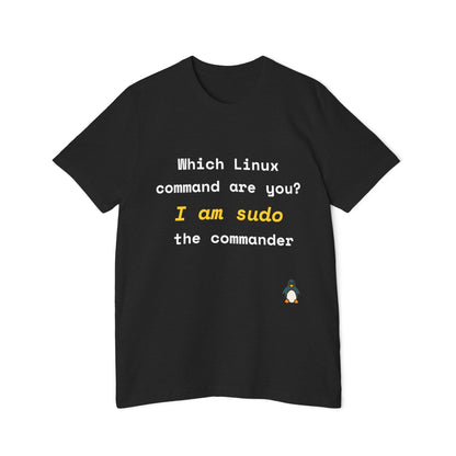 Which Linux Command Are You? I Am sudo - The Commander | Funny Linux T-Shirt | Usha Creations