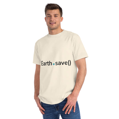 Earth.save() Eco-Coding Tee | Environmental Developer Shirt | Usha Creations