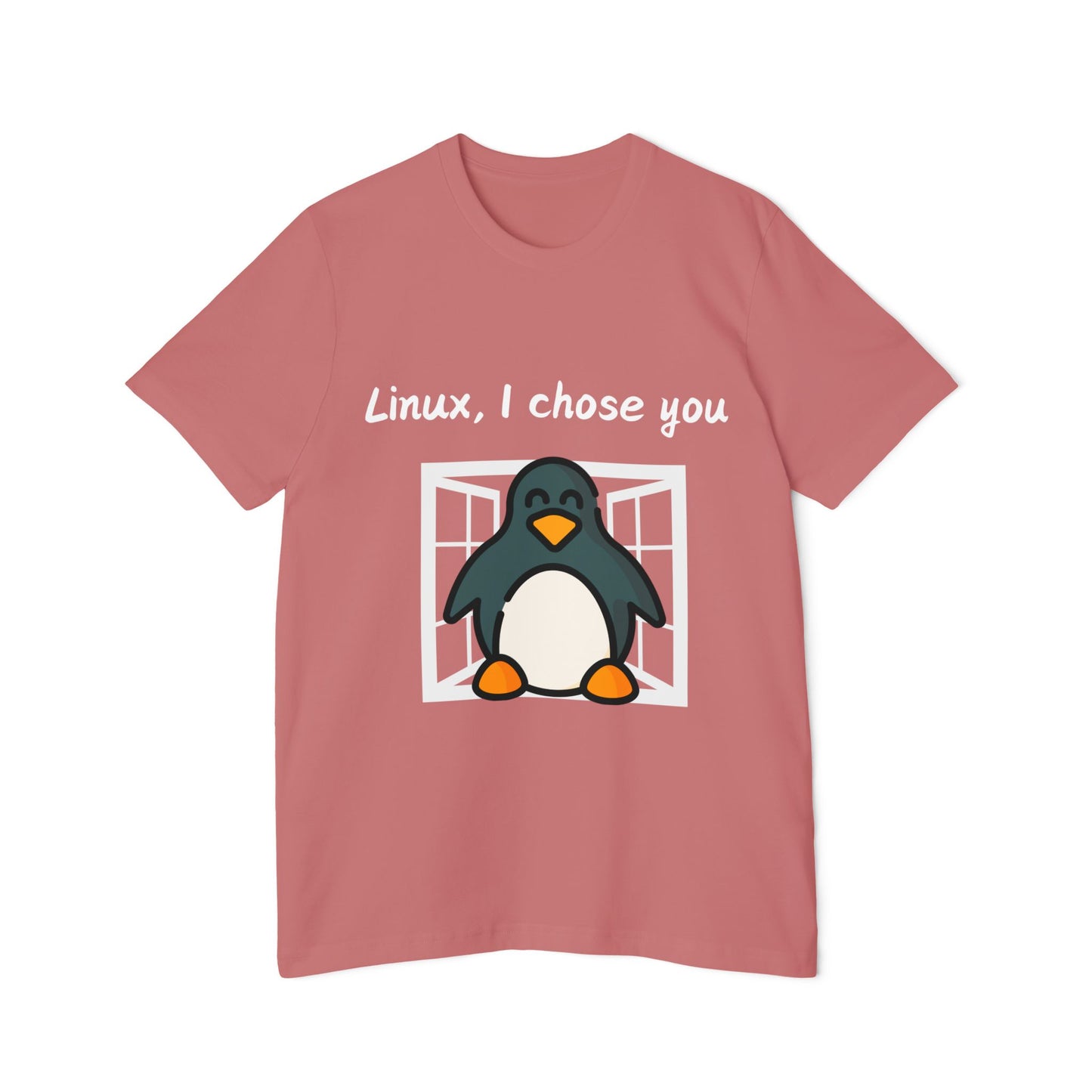 Linux vs Windows OS Choice Humor T Shirt | Tech Geek Meme Tees | Usha Creations