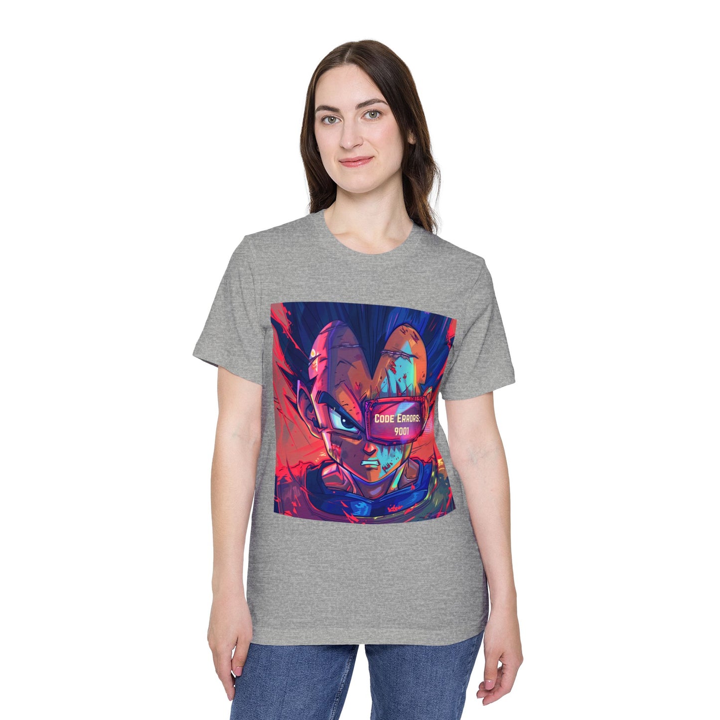 Vegeta’s Code Errors Tee – 9001 Debug Edition