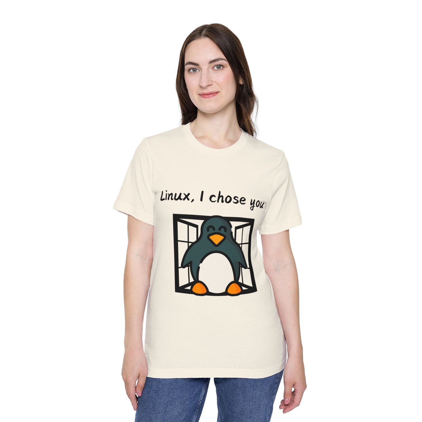 Linux vs Windows OS Choice Humor T Shirt | Tech Geek Meme Tees | Usha Creations