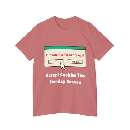 Christmas Cookie Code Humor T-Shirt | Tech Holiday Pun Meme Tees | Usha Creations