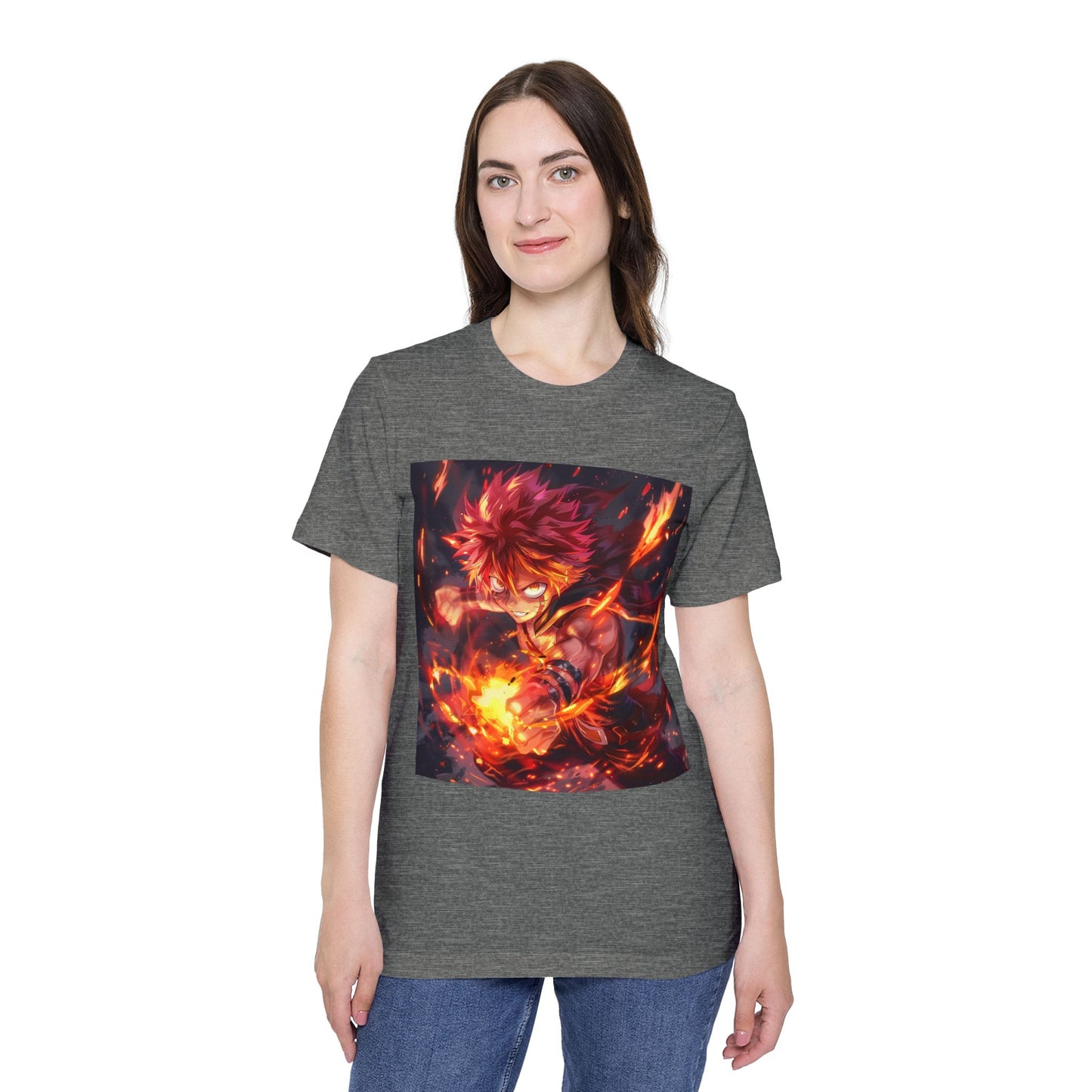 Natsu’s Fiery Blaze Tee – Flame Dragon Edition