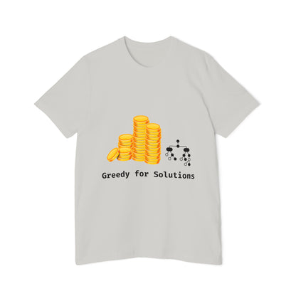 Greedy for Solutions | DSA T-Shirt | Interview Series Tee | Usha Creations