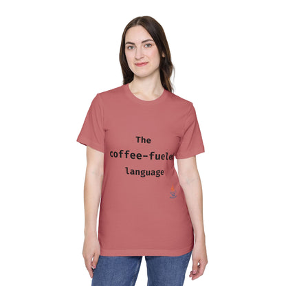 Java: The Coffee-Fueled Language | Funny Java Developer T-Shirt | Usha Creations